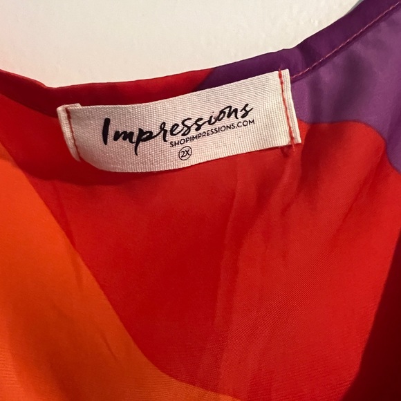 Colorful Maxi Dress - Picture 3 of 4